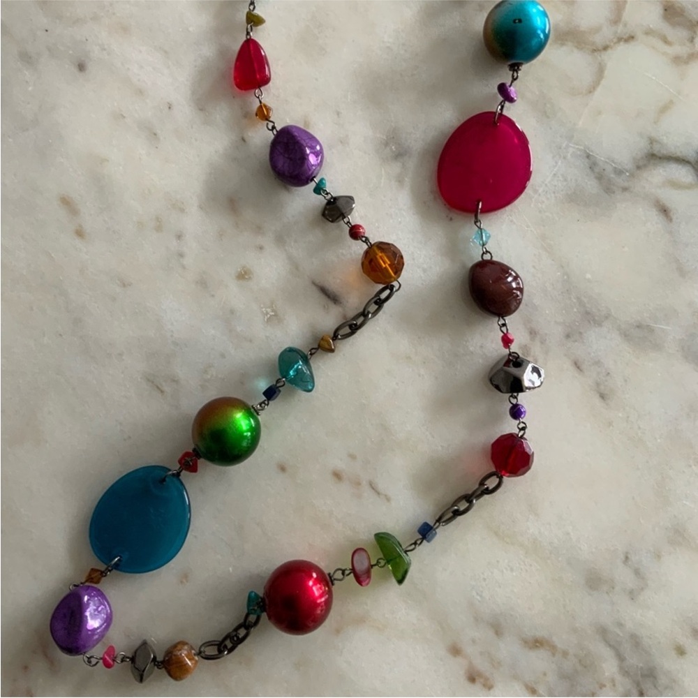 Multicolored Beaded Necklace